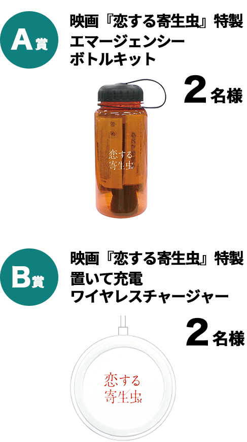 恋する寄生虫』ムビチケ前売券（オンライン券）購入者限定キャンペーン